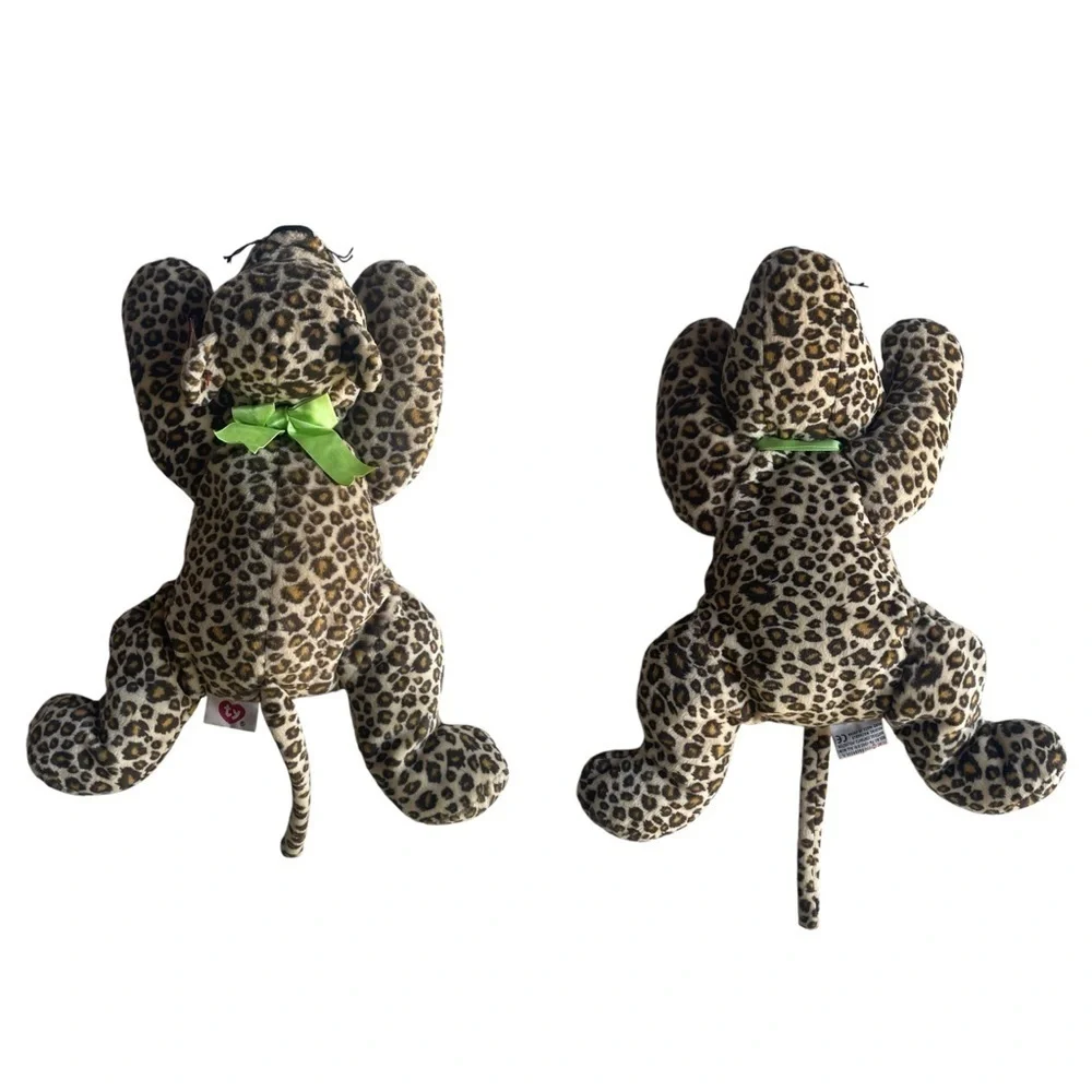 Ty SPECKLES Leopard Pillow Pals Plush 1996 Stuffed Animal 13